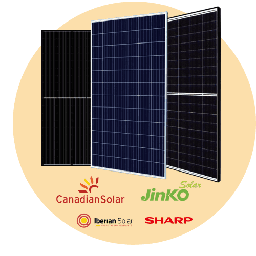 Paneles solares  Canadian Solar all black